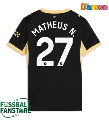 Manchester City Matheus Nunes #27 Replik Auswärtstrikot Damen 2026-27 Kurzarm